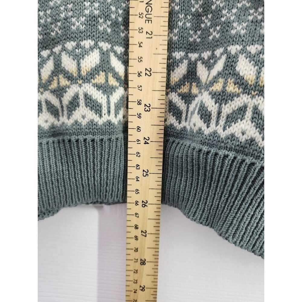 Cottage Cove Vintage Sweater With Buckle Clasps M - Picture 5 of 8